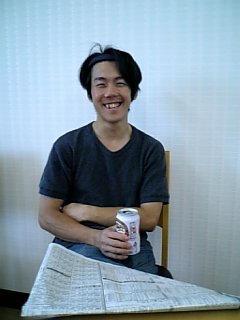 横チン